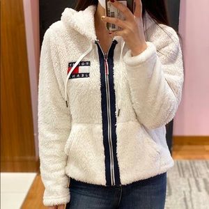Tommy Hilfiger Sherpa zip hoodie
